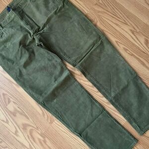 Johnnie-O Men's Pine Green 40x34 Corduroy Pants